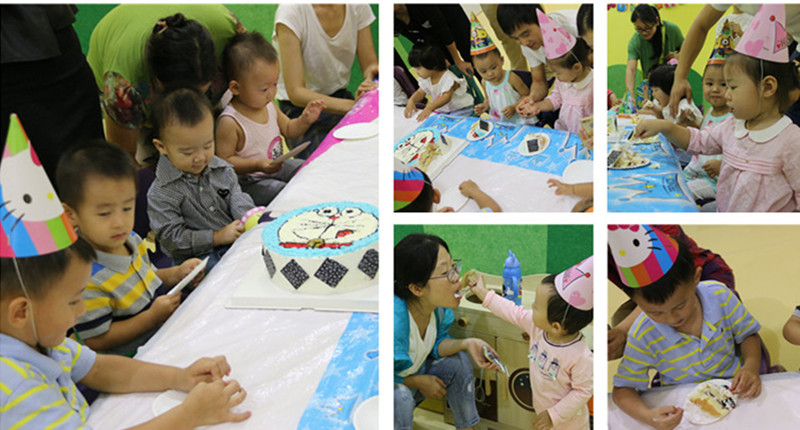 BBunion国际早教邯郸中心活动花絮：萌宝生日会